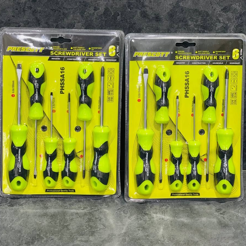 Prescott 6-piece screwdriver set PHSSA16